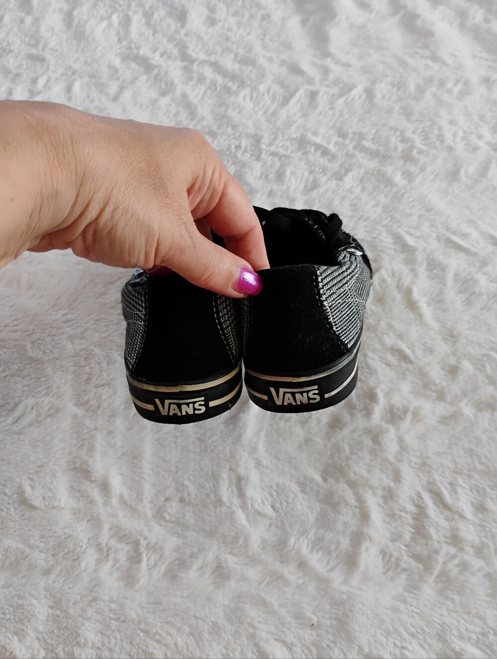 Vans Tory Houndstooth Print Sneakers - Picture 5 of 14